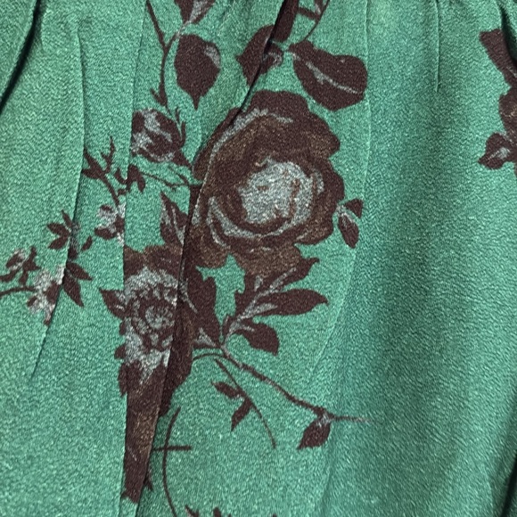 Band of the free ETTA EMERALD FLORAL MIDI SKIRT - Picture 10 of 12